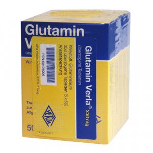 GLUTAMIN VERLA überzogene Tabletten