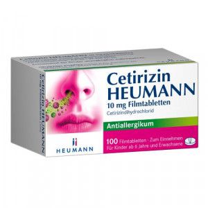 CETIRIZIN Heumann 10 mg Filmtabletten