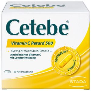 CETEBE Vitamin C Retardkapseln 500 mg