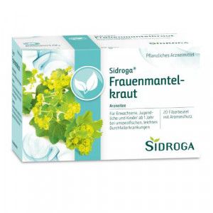 SIDROGA Frauenmantelkraut Tee Filterbeutel