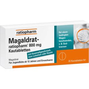 MAGALDRAT-ratiopharm 800 mg Tabletten