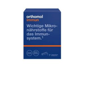 ORTHOMOL Immun Direktgranulat Himbeer/Menthol