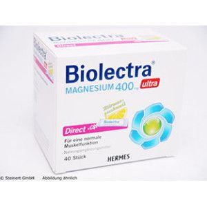 BIOLECTRA Magnesium 400 mg ultra Direct Zitrone