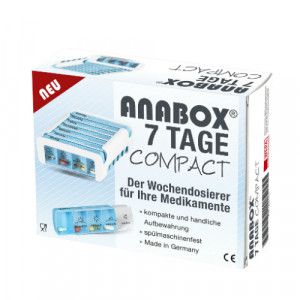 ANABOX Compact 7 Tage Wochendosierer blau/weiß