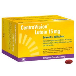 CENTROVISION Lutein 15 mg Kapseln